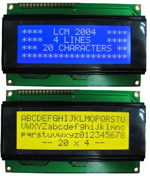 LCD Display 20x4 caractere latine, 2004, arduino, pic, atmel