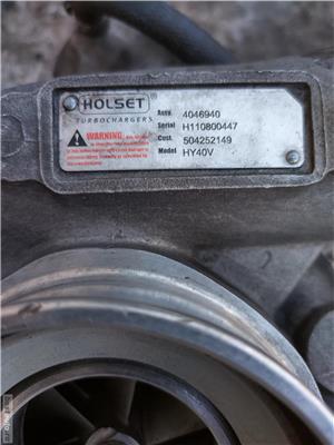 4046940 500393559 504025637 504252149 HY40V Holset Turbosuflanta Cummins / Iveco Cursor 8  - imagine 2