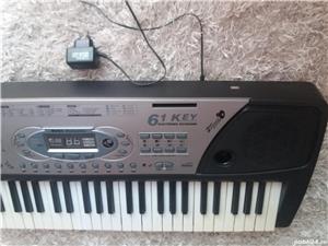 Orga pian MIDI Yamaha YPT 220 61 key pentru invatare copii - imagine 7