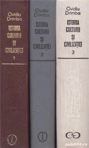 Ovidiu Drimba - Istoria culturii si civilizatiei ,3 volume cartonate 870 + 668 + 736 pagini