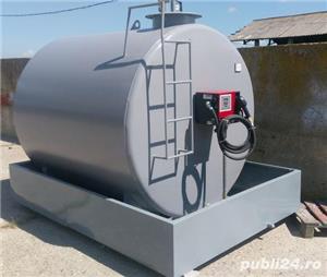 Bazin depozitare motorina 3000 litri cu pompa Piusi