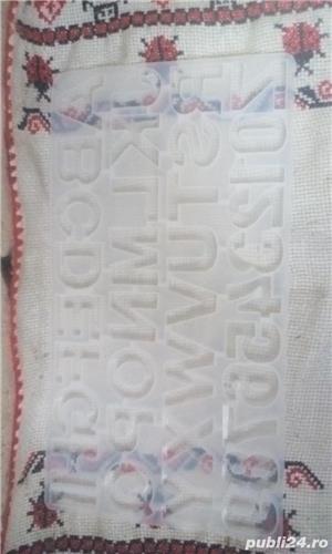 Matrita silicon litere