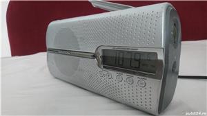 Grundig Music Boy 51 silver FM clock radio alarm clock 10 preset channels - imagine 2