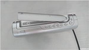 Grundig Music Boy 51 silver FM clock radio alarm clock 10 preset channels - imagine 7