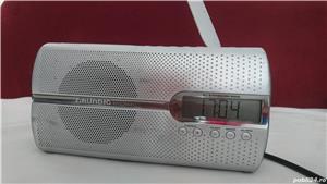 Grundig Music Boy 51 silver FM clock radio alarm clock 10 preset channels - imagine 3