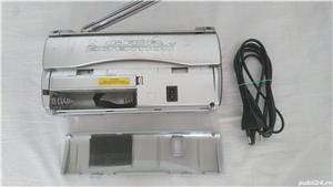 Grundig Music Boy 51 silver FM clock radio alarm clock 10 preset channels - imagine 9