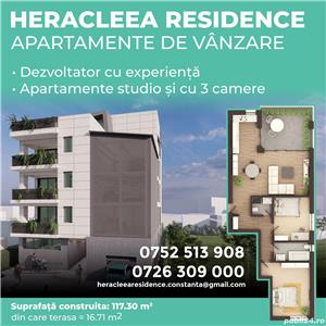 Dacia-Hasdeu-Tomis 3, Apartament 3 camere, 83mp utili + 16mp de terasa. Parcare inclusa. - imagine 5