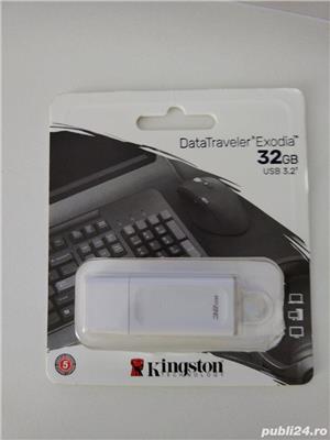 Vând stick USB 32 gb nou nout la cutie.  - imagine 2