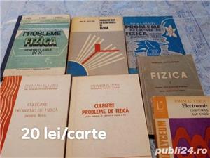 Vând diverse cărti/culegeri matematica, fizica, chimie - imagine 3