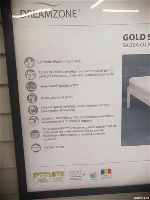 Saltea luxoasă, cu arcuri