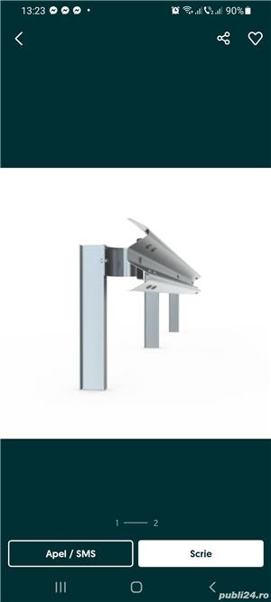 Parapet pentru drum zincat sonform STAS1948 