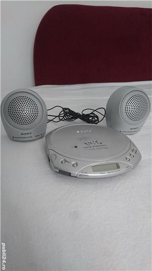 Cd Player portabil Sony pt. drumetii,picnic si excursii, - imagine 2