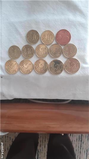 Monede de 10 si 20 euro centi  - imagine 2