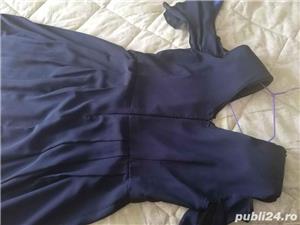 Vând rochiță bleumarin din voal - imagine 2