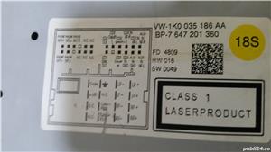 Media Player   Unitate CD   Casetofon CD Player,Mp3,Radio VW Golf6  - imagine 3