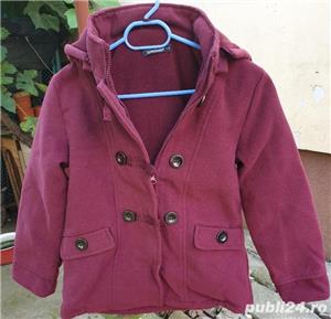 Scurta iarna INEXTENSO pentru fete, cu gluga, marimea 7 8 (128)