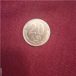 moneda 20 lei si 100 lei cu M. Viteazu ambele din1992 - imagine 3