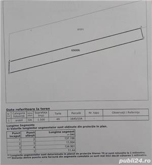 Teren intravilan de vânzare, 1500 mp, Valea Lupului, Iași, 15000 euro - imagine 2