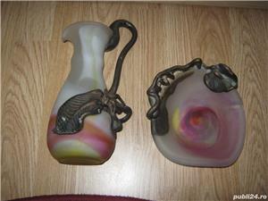 Canada,farfurii originale  pictate,catei,ambalaj original,sistem de fixare perete,rame octogonale  - imagine 6