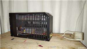 Cuptor pe inductie pentru topit metale sau forjat