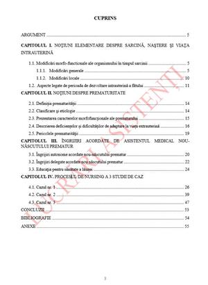 Îngrijirea Prematurului- Licență AMG