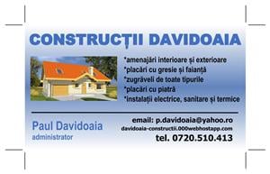 Executam lucrari de constructii