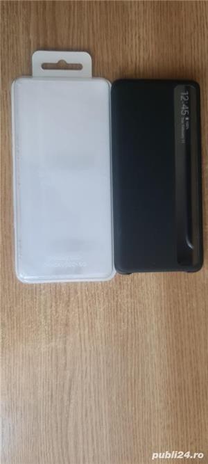 Husa clear view pentru Samsung S 20 plus