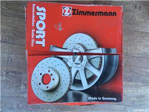 Discuri  frana  spor perforate zimmermann  audi 300150.3427.52 - imagine 3