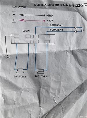 SIRENA POLIȚIE model 8-8122-2; Sistem profesional de adresare publica - imagine 5