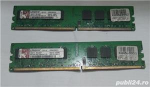 Vand 2 Memorii RAM de 1GB DDR2 Kingston - imagine 2
