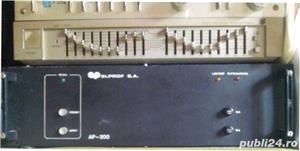 Amplificatoare romanesti vechi Electromures Tehnoton Electronica Sony Mitsubishi intrare pick-up - imagine 2
