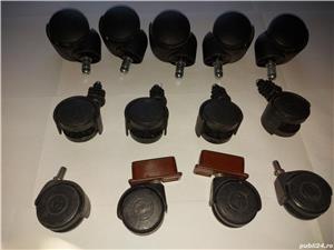 Roti pentru fotolii, scaune directoriale, diferite modele - imagine 2