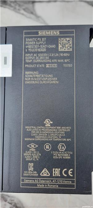 Sursa - simatic s7-300 stabilized power supply ps307 input: 120 230 v ac output: dc 24 v dc 5 a - imagine 5