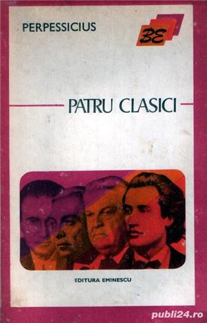 Patru clasici de Perpesicius