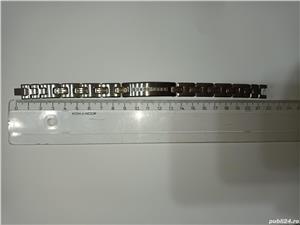 Vând brățara unisex, cu diamante și inserții aur 14k. - imagine 2