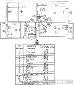 Apartament 3 Camere Decomandat Piata Sudului - imagine 9