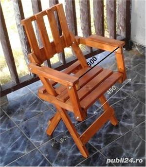 Set masa+6 scaune pliabile pentru terase - imagine 3