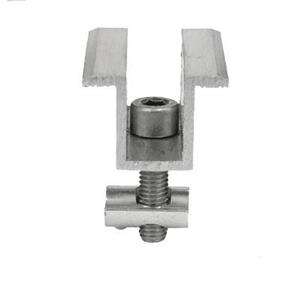 SET Clemă îmbinare panou solar șurub inox M8x25 și piuliță