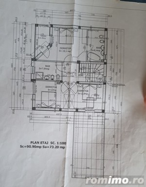 PAULESTI z.Cocosesti- zona buna, P+1E la rosu la 120000 eu - imagine 9