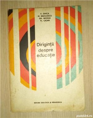 Ghica, Rădulescu, Movilă, Cațan   Diriginții despre educație