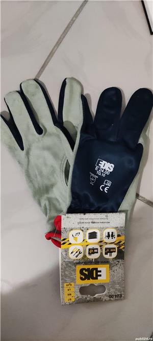 EDIS, Manusi de lucru din piele, marimea 10