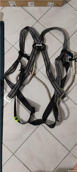 Set ham pentru lucru la inaltime, centura protectie pentru lucru la inaltime .