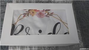 Vând rochie de mireasa + halat  - imagine 6