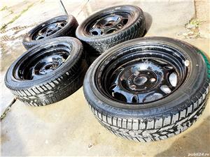 2 Set jenti Smart fortwo argintiu si pe negru stare bună M+S 175 55 r15 spate, 155 60 r15, 145 65 15 - imagine 5