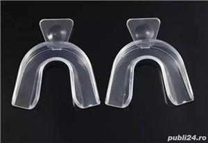 Gutiera Termoformabila Albire Fluorizare Bruxism set 2 bucăți 