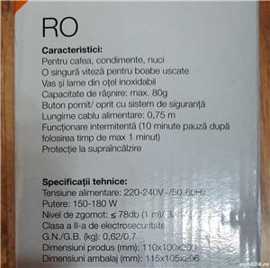 Rasnita de cafea 180 w, 80 g, otel inoxidabil, Nou! - imagine 4