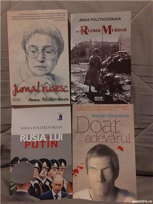 Rusia lui Putin/Un razboi murdar/Jurnal rusesc/Doar adevarul-Anna Politkovskaia (4 vol)