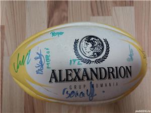 Minge rugby cu semnaturi autografe - imagine 4