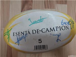 Minge rugby cu semnaturi autografe - imagine 2