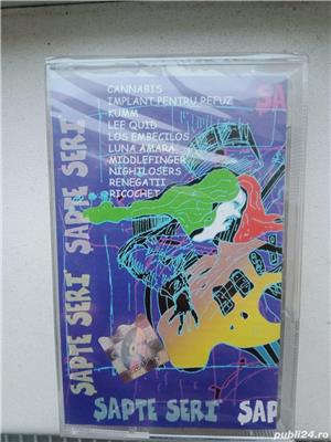 Caseta audio rock alternativ SAPTE SERI - sigilata